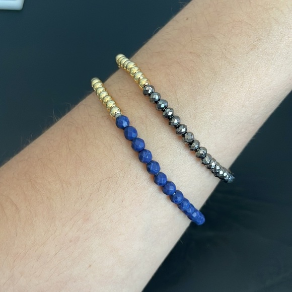 Stella & Dot stretch bracelet set - Picture 3 of 3